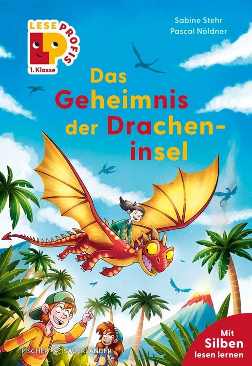 Produktbild: Leseprofis &ndash; Silbe-f&uuml;r-Silbe: Das Geheimnis der Dracheninsel, 1. Klasse