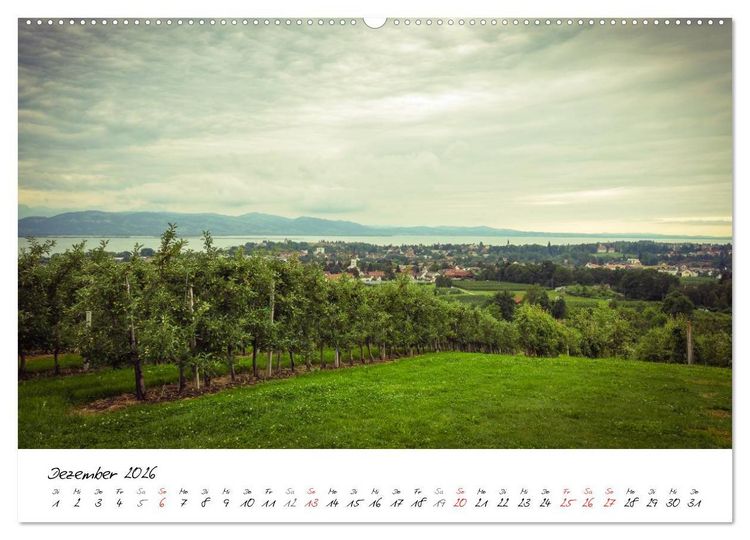 Produktbild: Unterwegs am Bodensee (hochwertiger Premium Wandkalender 2026 DIN A2 quer), Kunstdruck in Hochglanz