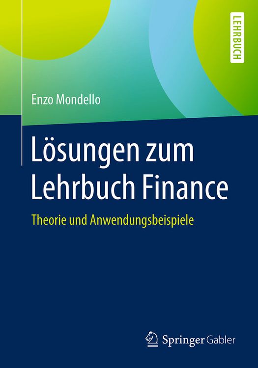 Produktbild: L&ouml;sungen zum Lehrbuch Finance