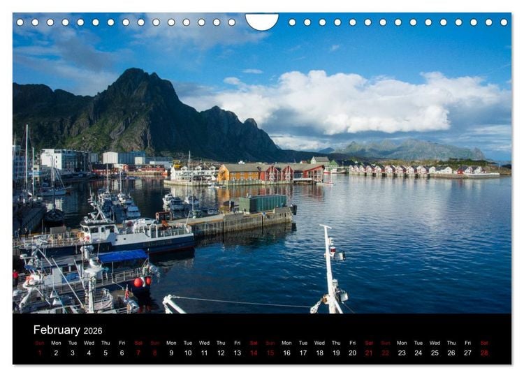 Produktbild: The magical Lofoten Islands (Wall Calendar 2026 DIN A4 landscape), CALVENDO 12 Month Wall Calendar