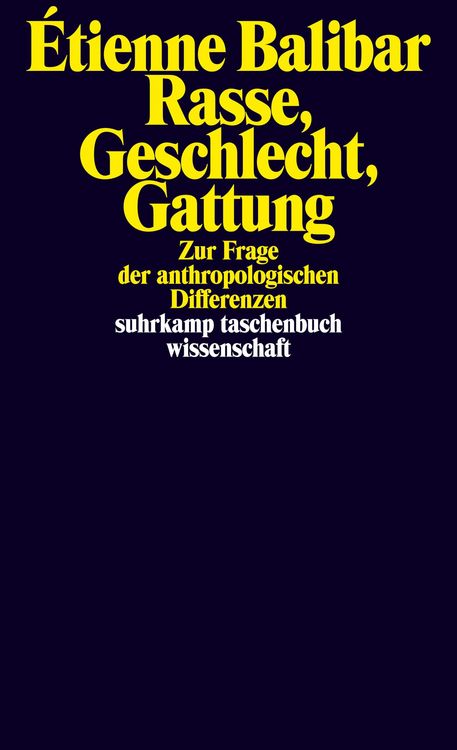 Produktbild: Rasse, Geschlecht, Gattung