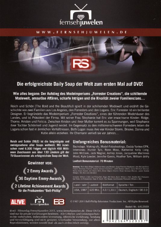 Produktbild: Reich und sch&ouml;n - Wie alles begann/Box 1 - Folgen 01-25 [5 DVDs]
