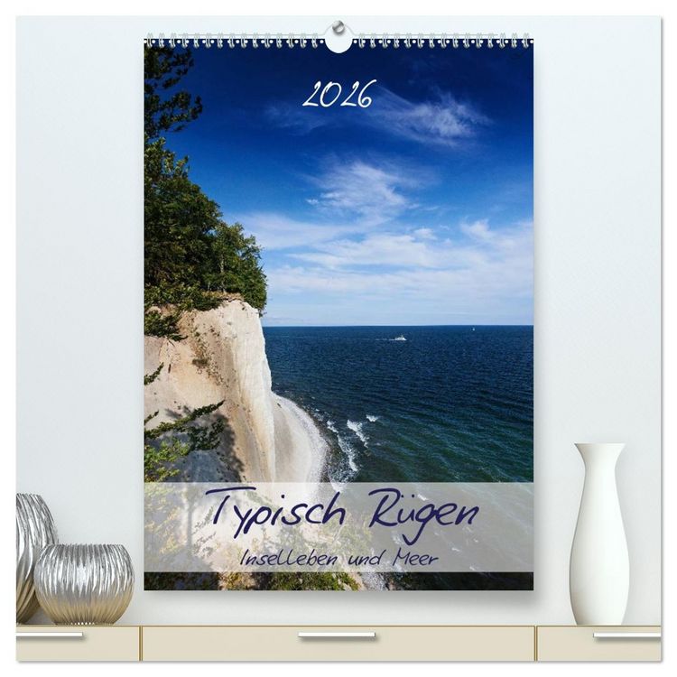 Produktbild: Typisch R&uuml;gen / Planer (hochwertiger Premium Wandkalender 2026 DIN A2 hoch), Kunstdruck in Hochglanz