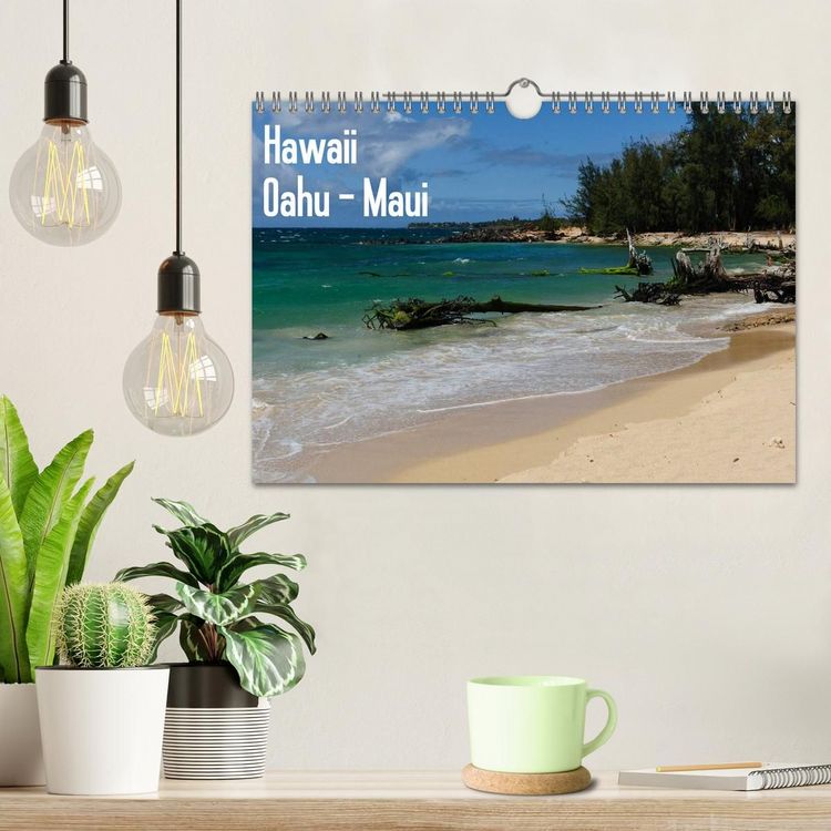 Produktbild: Hawaii - Oahu - Maui (Wandkalender 2027 DIN A4 quer), CALVENDO Monatskalender