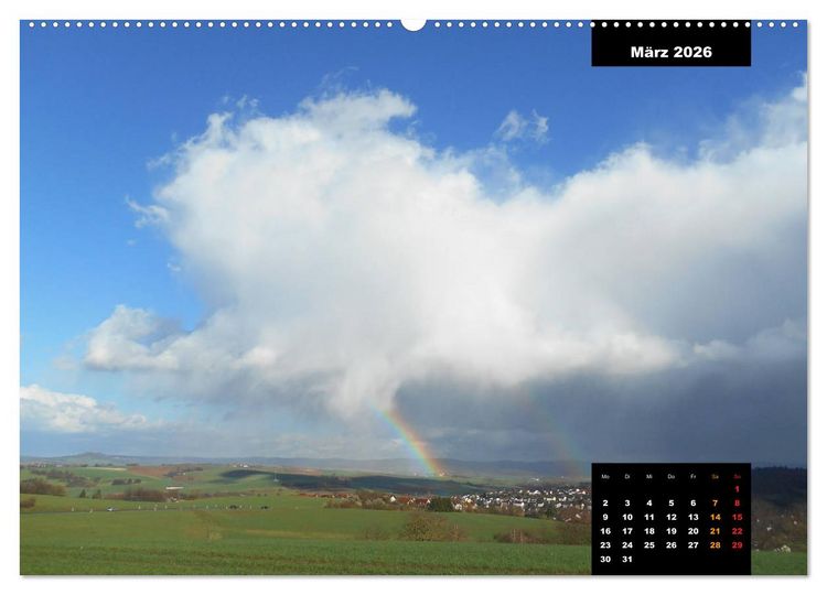 Produktbild: Odenwald Emotionen (Wandkalender 2026 DIN A2 quer), CALVENDO Monatskalender