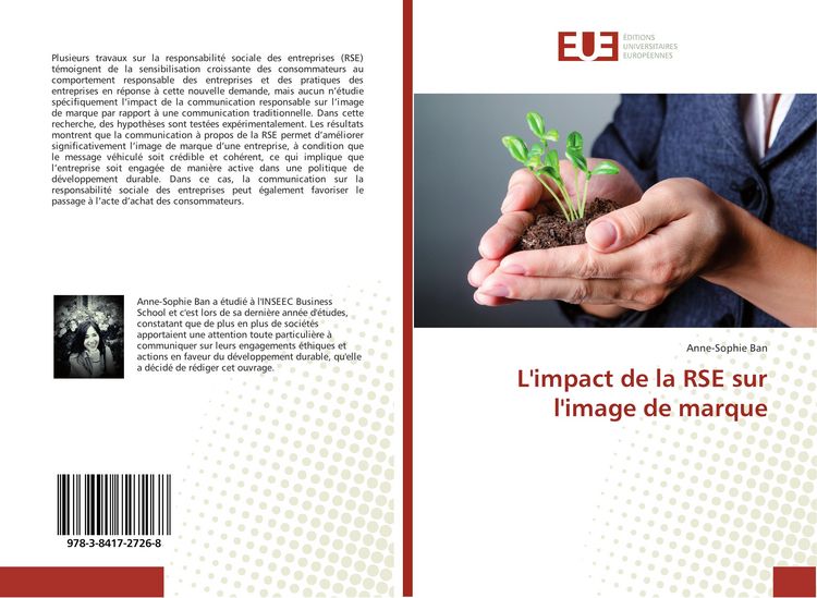 Produktbild: L'impact de la RSE sur l'image de marque