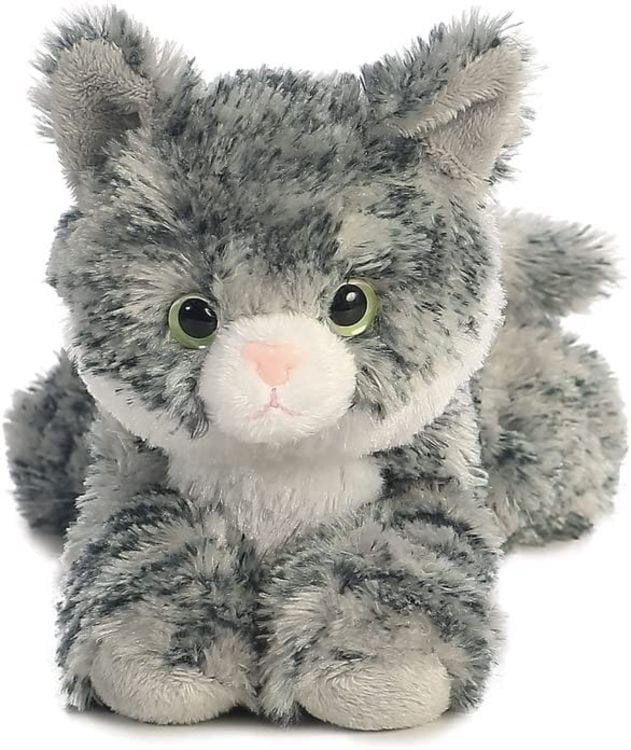 Aurora World Mini Flopsie Lily Katze grau 20 5cm kaufen Spielwaren Thalia