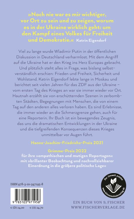 Produktbild: Putins Krieg &ndash; Wie die Menschen in der Ukraine f&uuml;r unsere Freiheit k&auml;mpfen