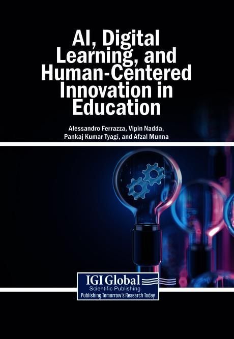 Produktbild: AI, Digital Learning, and Human-Centered Innovation in Education