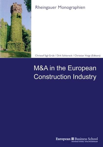 Produktbild: M&A in the European Construction Industry