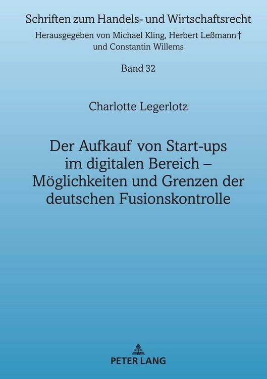 Produktbild: Der Aufkauf von Start-ups im digitalen Bereich