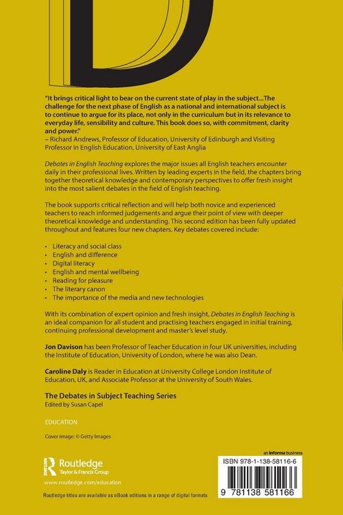 Produktbild: Debates in English Teaching