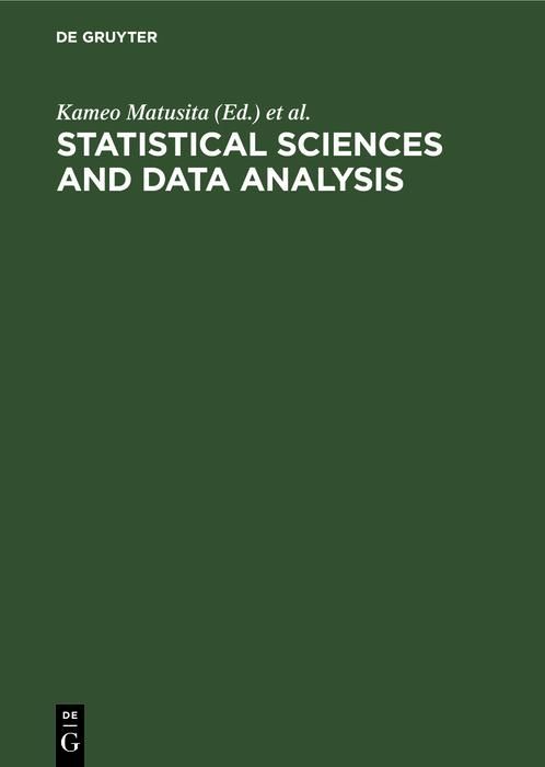 Produktbild: Statistical Sciences and Data Analysis