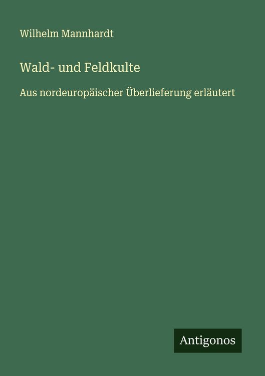 Produktbild: Wald- und Feldkulte