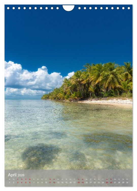 Produktbild: Karibischer Traum Isla Saona (Wandkalender 2026 DIN A4 hoch), CALVENDO Monatskalender