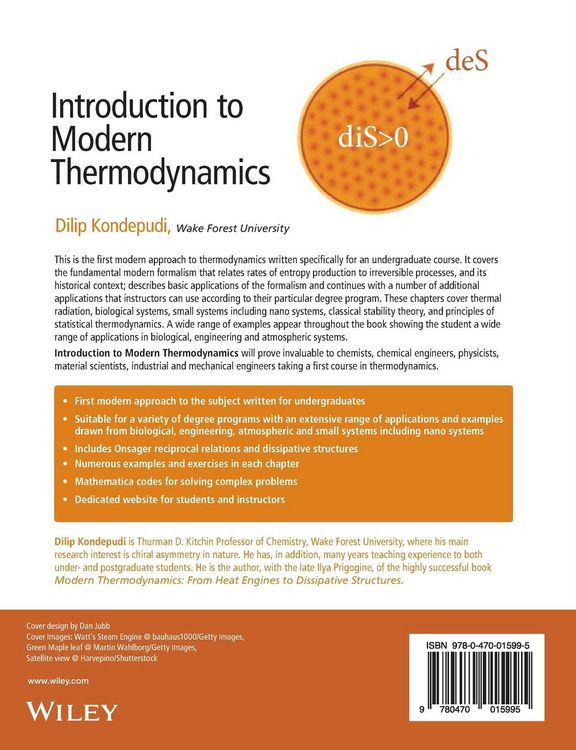 Produktbild: Introduction to Modern Thermodynamics