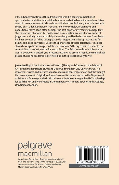 Produktbild: Adorno and Art