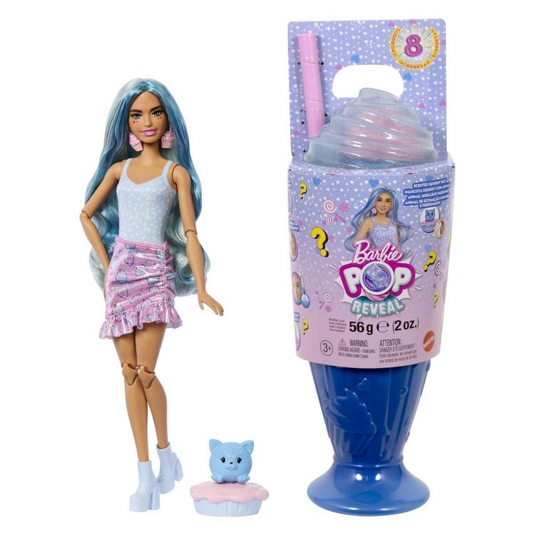 Produktbild: Barbie Pop! Reveal Barbie Treats Series - Blue Doll
