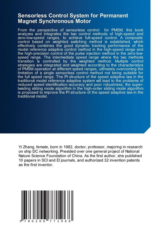 Produktbild: Sensorless Control System for Permanent Magnet Synchronous Motor