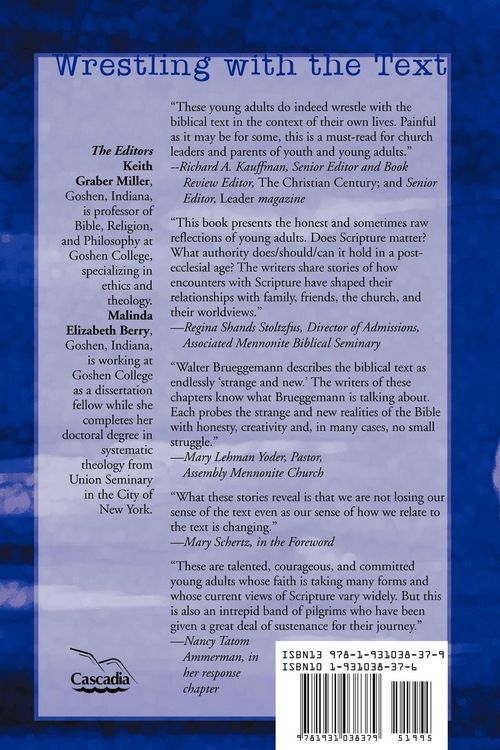 Produktbild: Wrestling with the Text: Young Adult Perspectives on Scripture