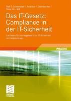 Produktbild: Das IT-Gesetz: Compliance in der IT-Sicherheit