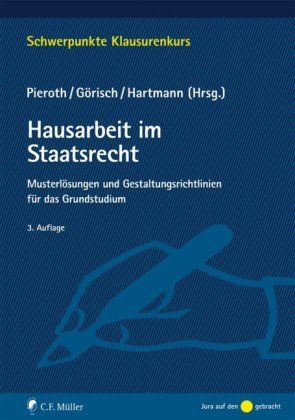 Produktbild: Hausarbeit im Staatsrecht