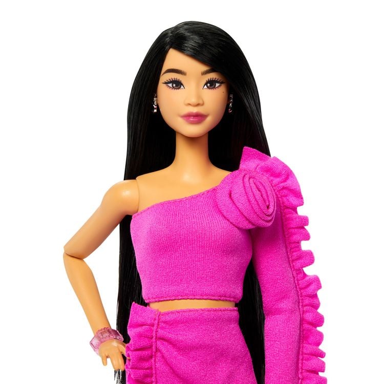 Produktbild: Barbie Deluxe Style Puppe - glitzernde Beinprothese