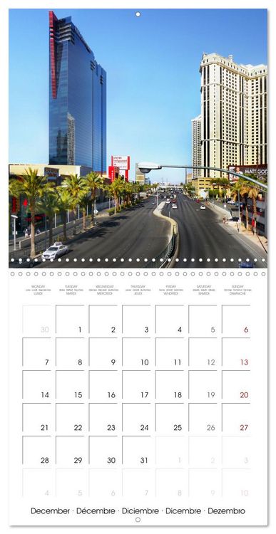 Produktbild: Las Vegas, Iconic City of Dreams (Wall Calendar 2026 12 &times; 12 Inch) CALVENDO 12 Month Wall Calendar