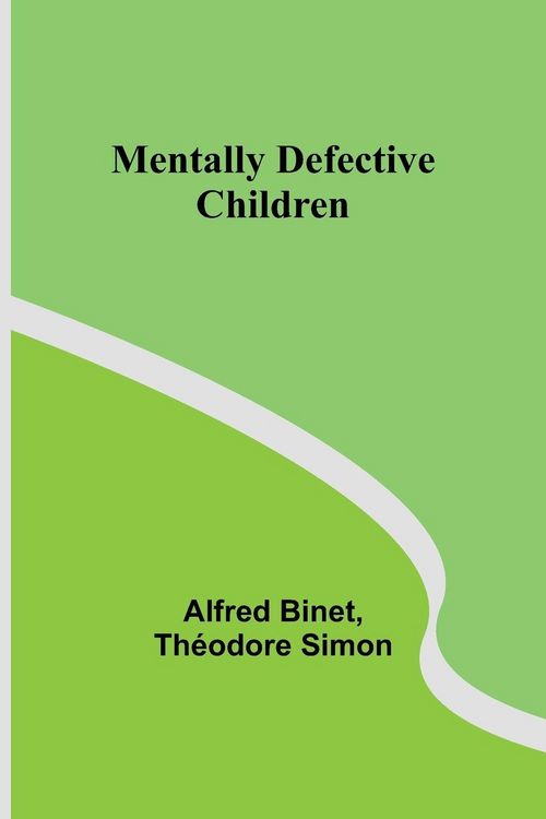 Produktbild: Mentally Defective Children