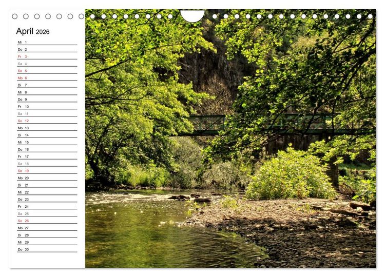 Produktbild: Die sch&ouml;nsten Landschaften in Deutschland - Das Ahrtal (Wandkalender 2026 DIN A4 quer), CALVENDO Monatskalender