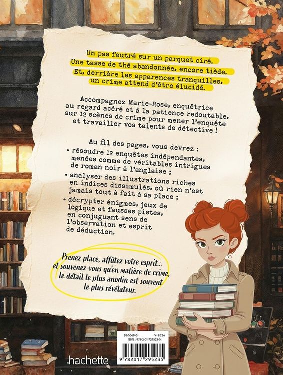 Produktbild: Le cahier d'enqu&ecirc;tes cozy mystery adultes