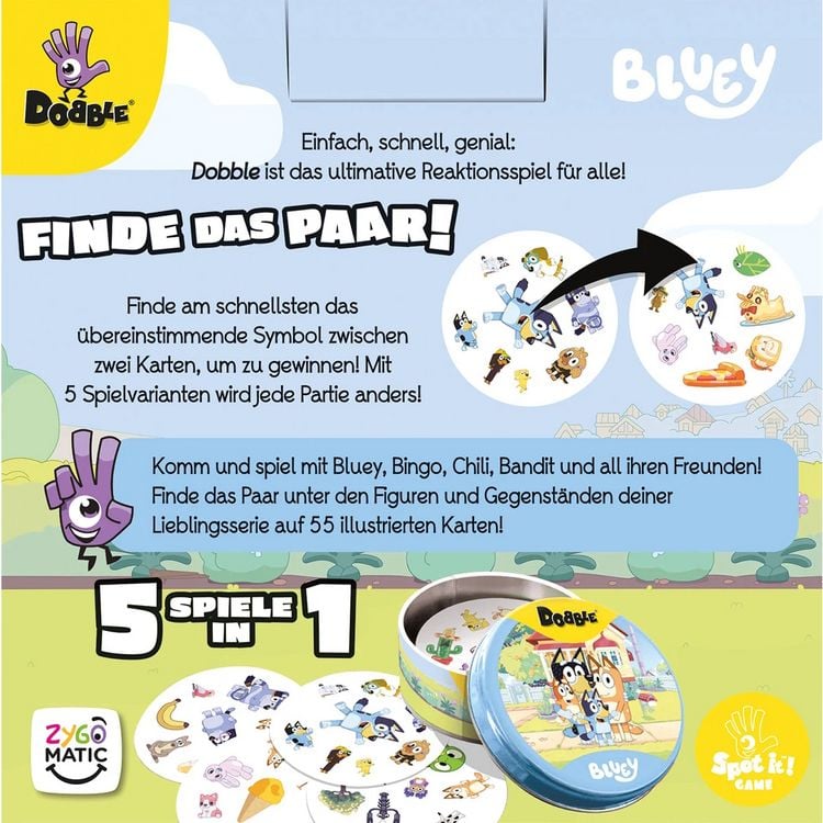 Produktbild: Dobble Bluey