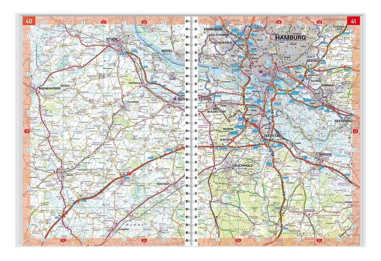 Produktbild: Deutschland, Autoatlas 1:200.000, 2026/2027, freytag & berndt