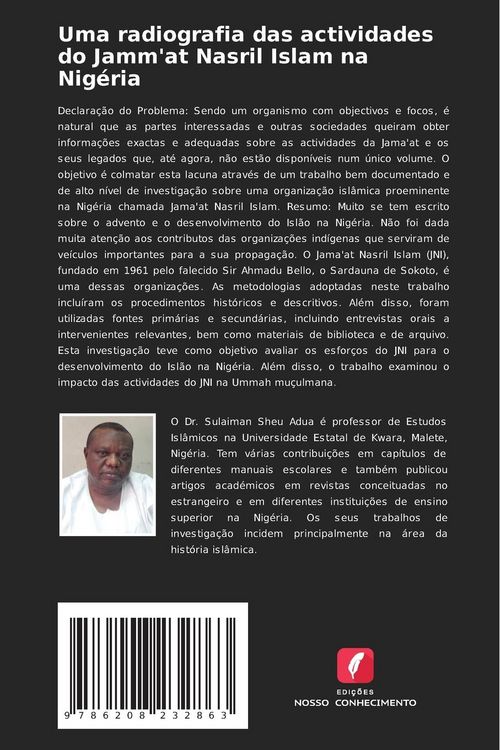 Produktbild: Uma radiografia das actividades do Jamm'at Nasril Islam na Nig&eacute;ria