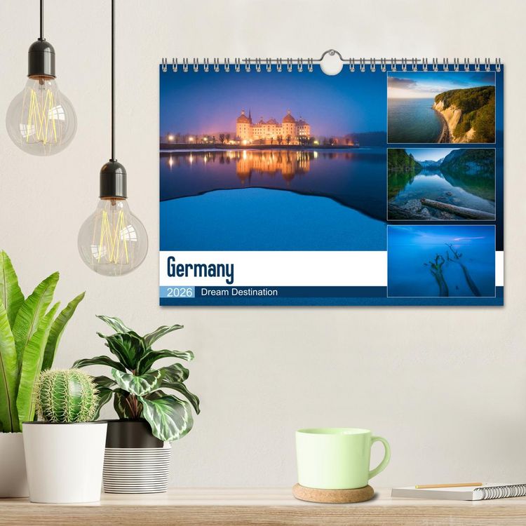 Produktbild: Germany - Dream Destination (Wall Calendar 2026 DIN A4 landscape), CALVENDO 12 Month Wall Calendar