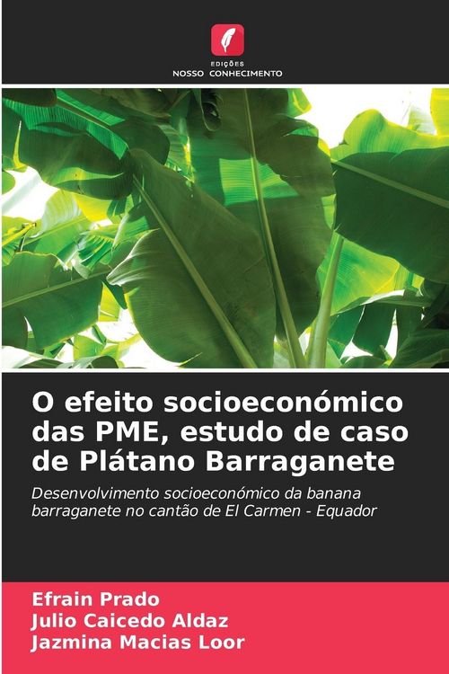 Produktbild: O efeito socioecon&oacute;mico das PME, estudo de caso de Pl&aacute;tano Barraganete