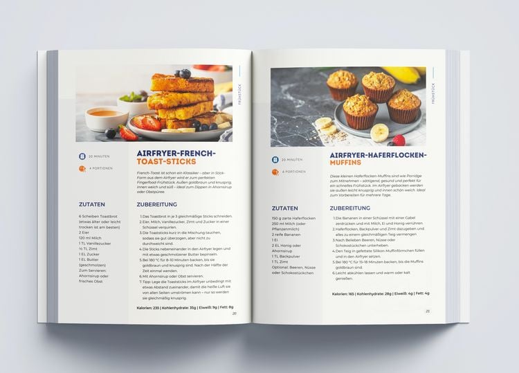 Produktbild: Easy Airfryer: Von schnellen Klassikern bis hin zu neuen Ideen | F&uuml;r alle mit wenig Zeit - Alles aus deiner Hei&szlig;luftfritteuse &ndash; Das Kochbuch