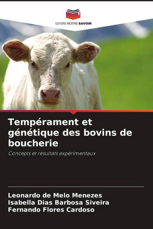 Produktbild: Temp&eacute;rament et g&eacute;n&eacute;tique des bovins de boucherie