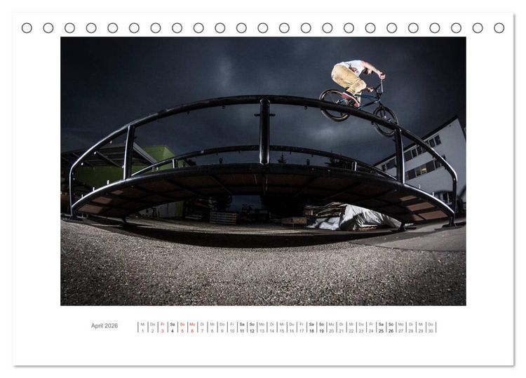 Produktbild: fullbmxcrmo4130 - bmx fotografie von tim korbmacher (Tischkalender 2026 DIN A5 quer), CALVENDO Monatskalender