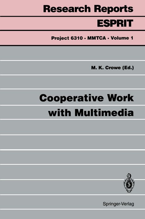 Produktbild: Cooperative Work with Multimedia