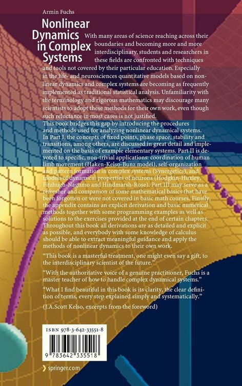Produktbild: Nonlinear Dynamics in Complex Systems