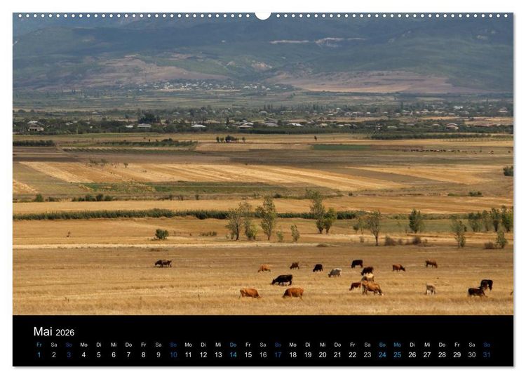 Produktbild: Georgien (hochwertiger Premium Wandkalender 2026 DIN A2 quer), Kunstdruck in Hochglanz