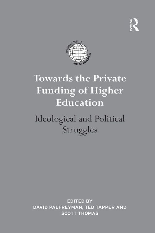 Produktbild: Towards the Private Funding of Higher Education