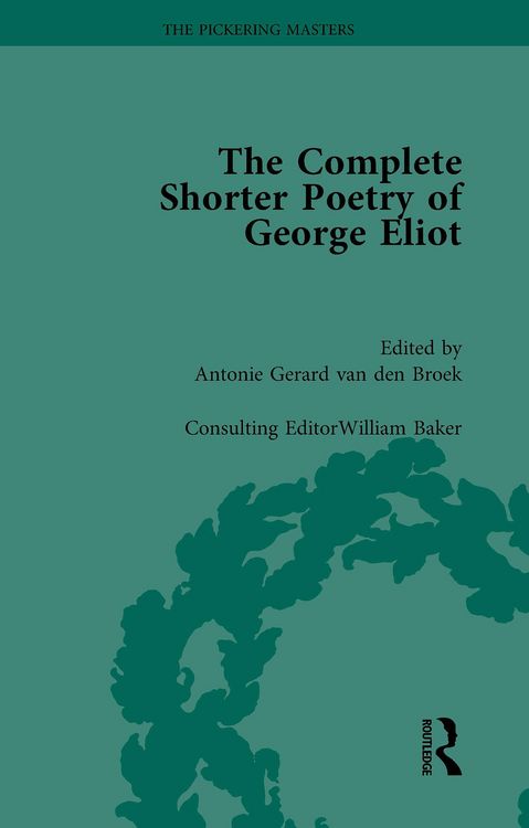 Produktbild: The Complete Shorter Poetry of George Eliot Vol 1