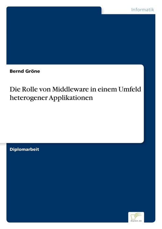 Produktbild: Die Rolle von Middleware in einem Umfeld heterogener Applikationen
