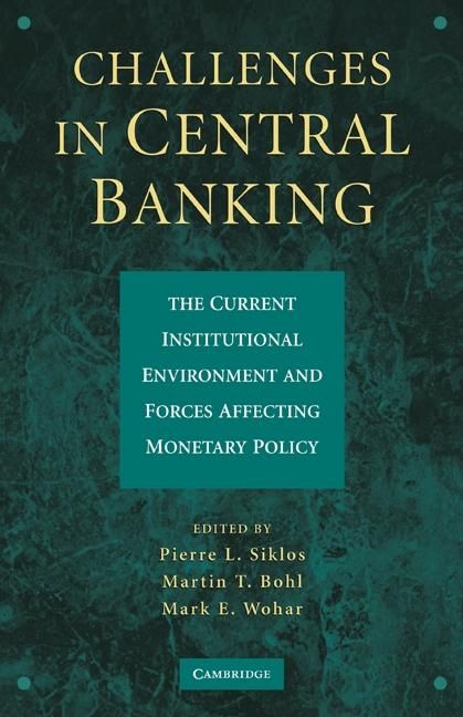 Produktbild: Challenges in Central Banking