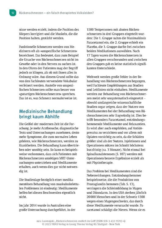 Produktbild: R&uuml;ckenschmerzen endlich im Griff