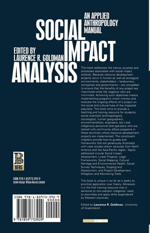 Produktbild: Social Impact Analysis