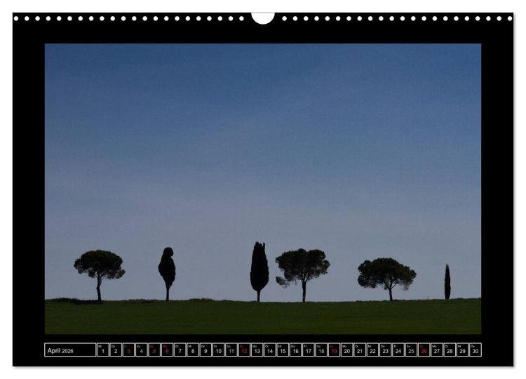 Produktbild: Toskana - Die Magie des Val d'Orcia (Wandkalender 2026 DIN A3 quer), CALVENDO Monatskalender