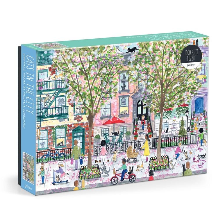 Produktbild: Michael Storrings Cats In The City 1000 Piece Puzzle